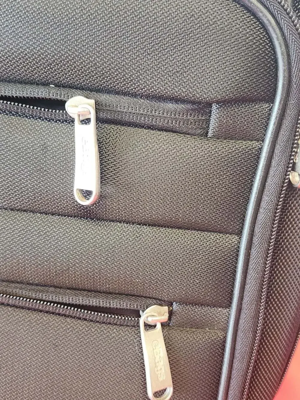 eBags Black Nylon Laptop Briefcase Shoulder Bag